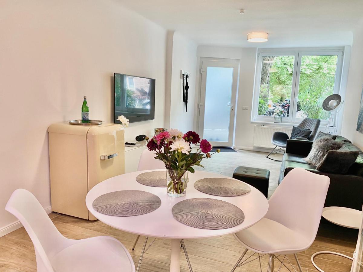 3-Raum Apartment Quartier57 Hamburg-Eppendorf Exterior foto